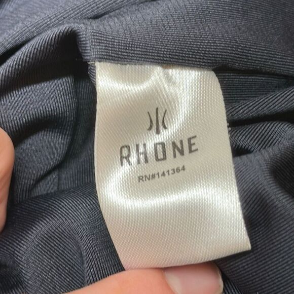 RHONE 9" Essentials Training Shorts Men's Black Elastic Waistband - SZ L - Picture 13 of 13